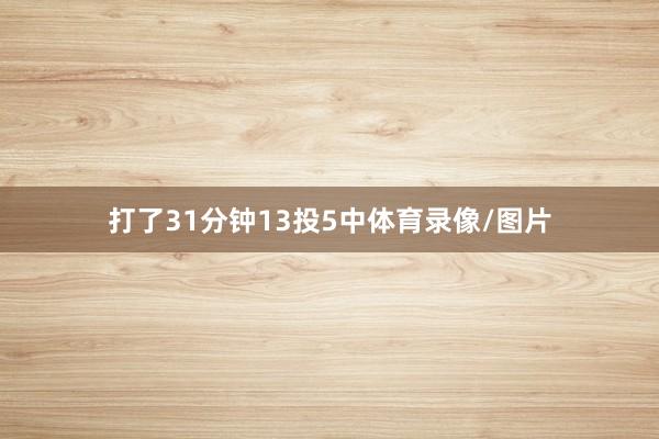 打了31分钟13投5中体育录像/图片