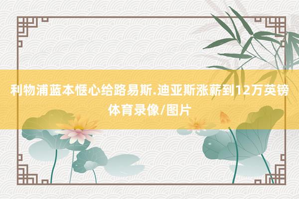 利物浦蓝本惬心给路易斯.迪亚斯涨薪到12万英镑体育录像/图片