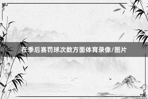 在季后赛罚球次数方面体育录像/图片