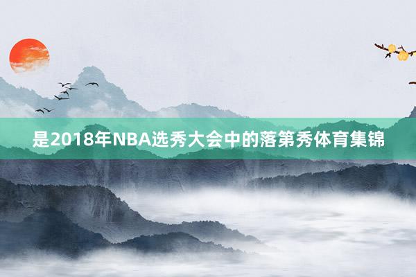 是2018年NBA选秀大会中的落第秀体育集锦