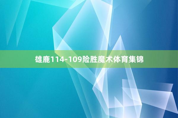 雄鹿114-109险胜魔术体育集锦
