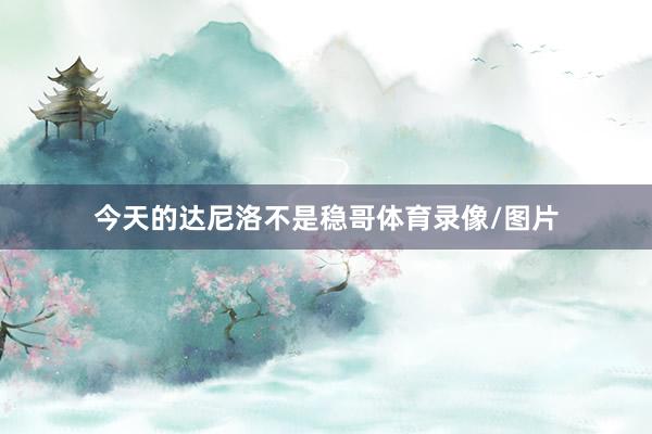 今天的达尼洛不是稳哥体育录像/图片