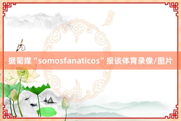 据葡媒“somosfanaticos”报谈体育录像/图片