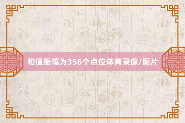 和值振幅为356个点位体育录像/图片