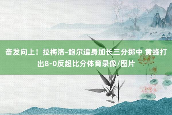 奋发向上！拉梅洛-鲍尔追身加长三分掷中 黄蜂打出8-0反超比分体育录像/图片
