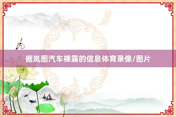 据岚图汽车裸露的信息体育录像/图片