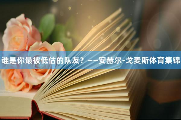 谁是你最被低估的队友?——安赫尔-戈麦斯体育集锦
