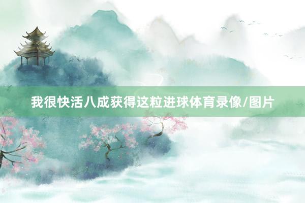 我很快活八成获得这粒进球体育录像/图片