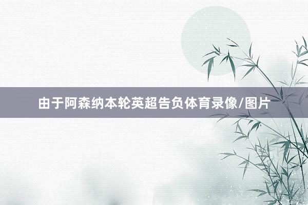 由于阿森纳本轮英超告负体育录像/图片