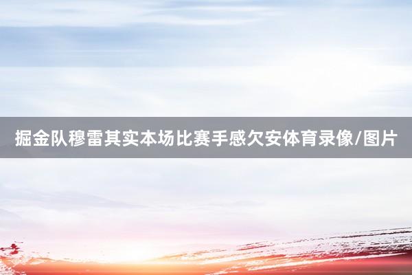掘金队穆雷其实本场比赛手感欠安体育录像/图片
